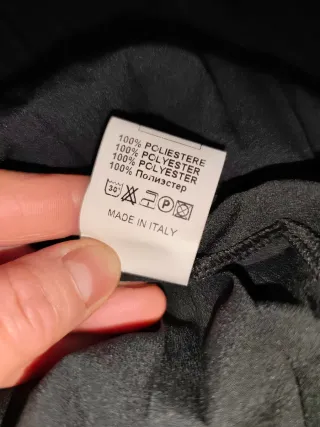 Gonna lunga nera plissettata