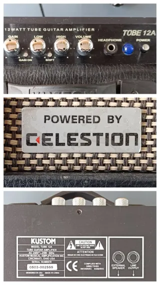 Ampli Kustom Tube 12A
