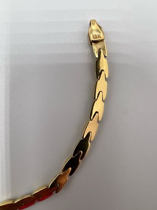 Pulsera Oro y Plata