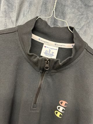 Felpa Champion Uomo Taglia XL Nera