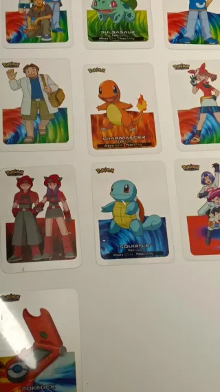 Cartas Cromos Pokémon 2005