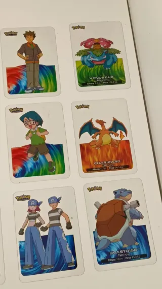 Cartas Cromos Pokémon 2005