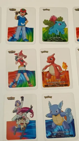 Cartas Cromos Pokémon 2005