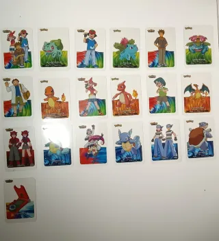 Cartas Cromos Pokémon 2005