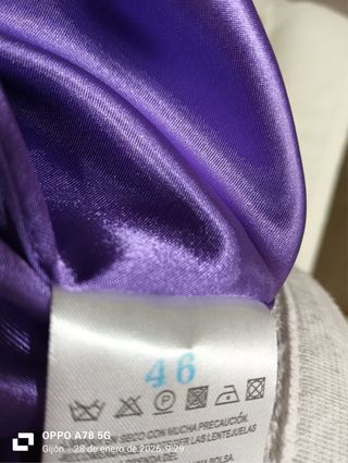 Vestido Fiesta Sonia Peña Morado