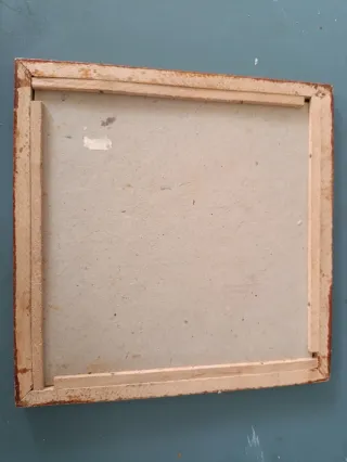 Antiguo Parchís Madera Cristal