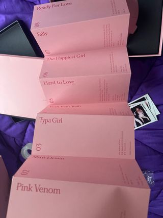 BLACKPINK BORN PINK Álbum KPOP (BLACK)