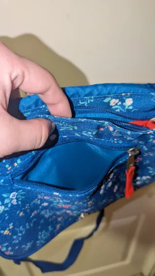 Bolso Pepe Jeans floral azul