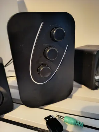 Altavoces Gaming 6004121 Negros