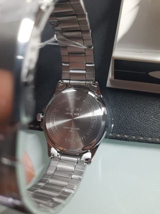 Orologio Casio Uomo Nero e Argento