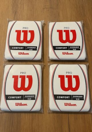 180 Overgrips Wilson 90 lisos y 90 perforadas