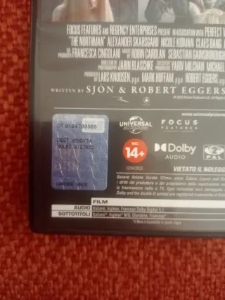 DVD The Northman - Robert Eggers