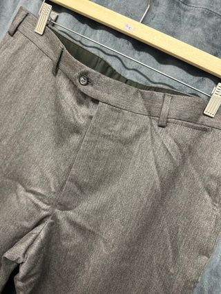 Pantaloni sartoriali uomo grigi taglia XXL