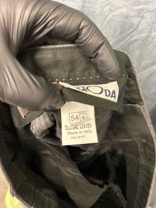 Pantaloni sartoriali uomo grigi taglia XXL