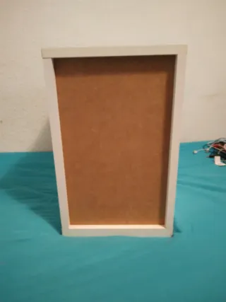 Cajonero negro y blanco