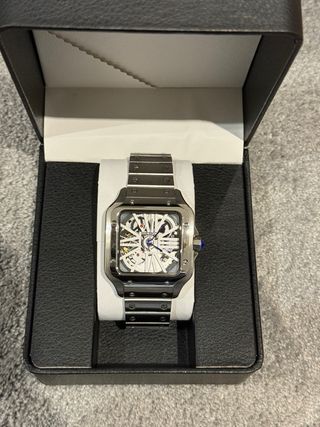 Reloj Seiko Santos Skeleton