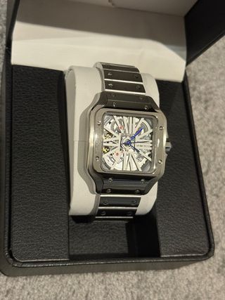 Reloj Seiko Santos Skeleton