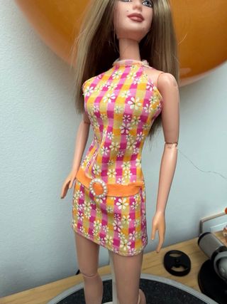 Vestito Pretty in plaid 1998 di Barbie