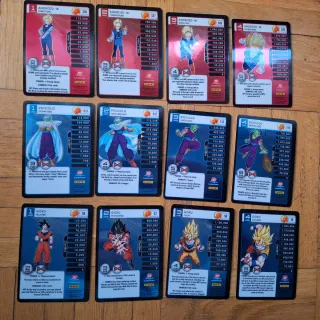 Cartas Dragon Ball Z CCG Panini USA 2015