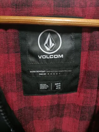 Abrigo Volcom Negro Talla XS