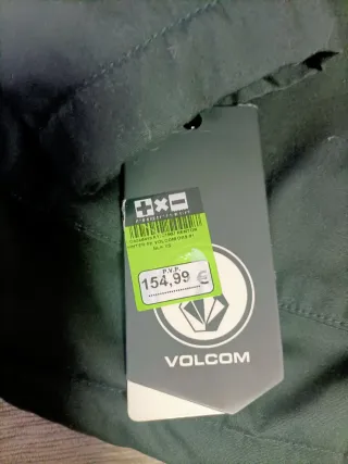 Abrigo Volcom Negro Talla XS