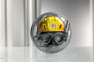 Moneda de Plata 1 Kg Coast Guard 2023 Black Proof