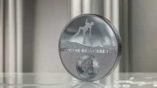 Moneda de Plata 1 Kg Coast Guard 2023 Black Proof