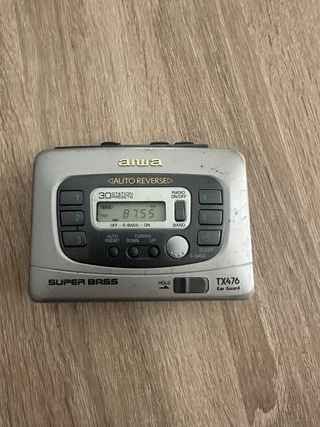 Aiwa TX 476 Radio Portátil Cassette