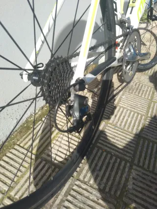 Bicicleta Mérida de Carbono