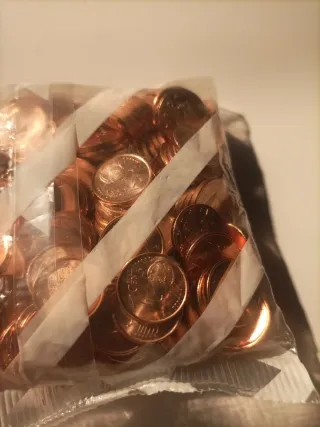 Blíster 1 Céntimo Año 2000