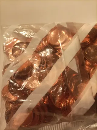 Blíster 1 Céntimo Año 2000