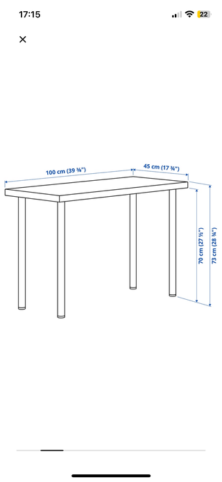 Escritorio Ikea Blanco
