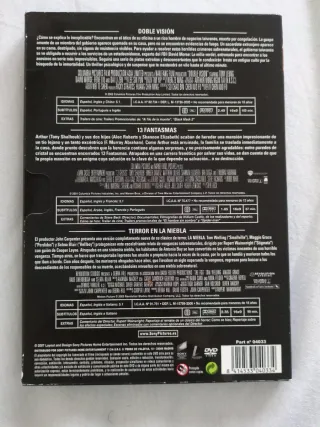 Pack 4 Películas DVD Terror/Suspense