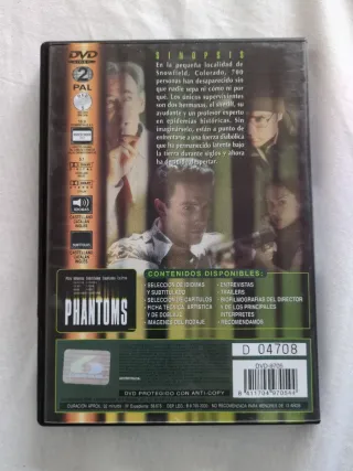 Pack 4 Películas DVD Terror/Suspense