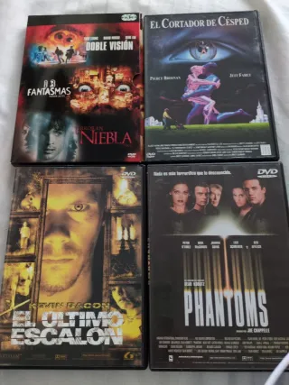 Pack 4 Películas DVD Terror/Suspense