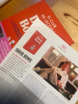 El club de lectura de David Bowie: Una invitaci...