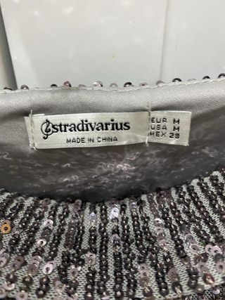 Top fiesta lentejuelas