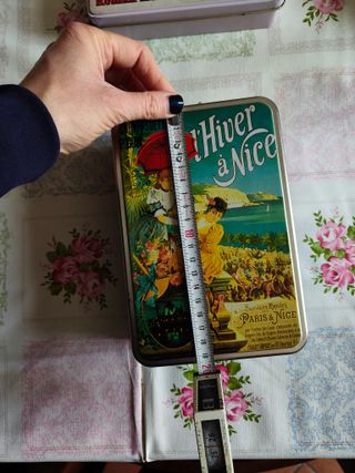 Set 3 Scatole Latta Vintage da collezione