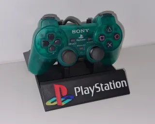 Mando PlayStation 1 Verde esmeralda Transparente