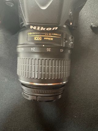 Cámara Nikon D3200 Kit Reflex Negra