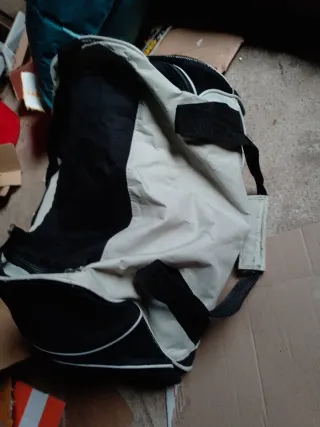 Bolso de deporte Sprayberry negro y gris