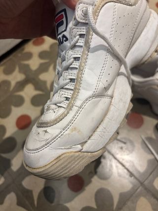 Zapatillas mujer Fila Talla 39 Blancas