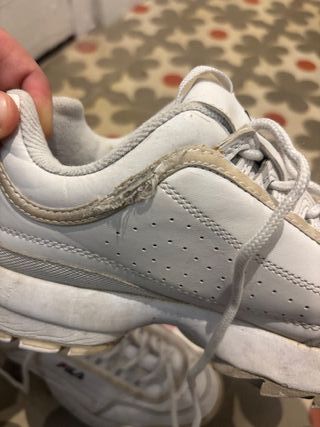 Zapatillas mujer Fila Talla 39 Blancas