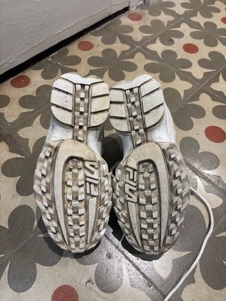 Zapatillas mujer Fila Talla 39 Blancas