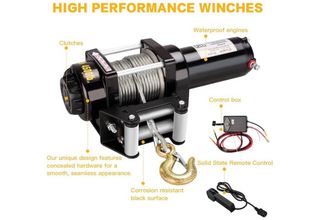 Cabrestante Eléctrico 12V 4500 LBS