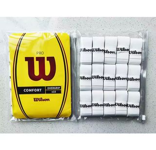 15 Uds Grip Wilson Blancas Lisas