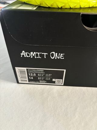 Nike Ja 3 Zombie 47 (12.5 US)