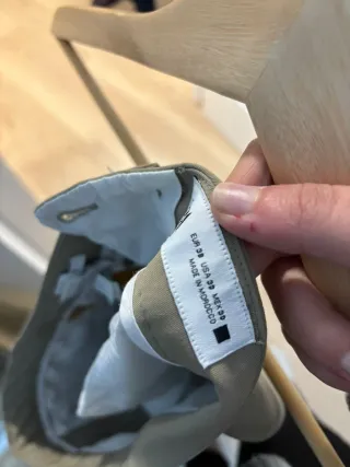 Traje Zara Chaqueta T.46 y Pantalón T.38