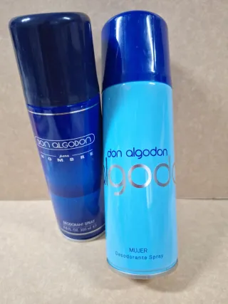 Don Algodón Desodorante Spray Hombre y Mujer