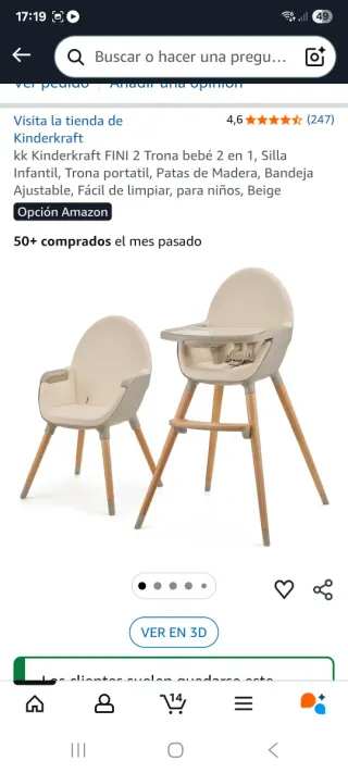 Trona Kinderkraft Fini 2